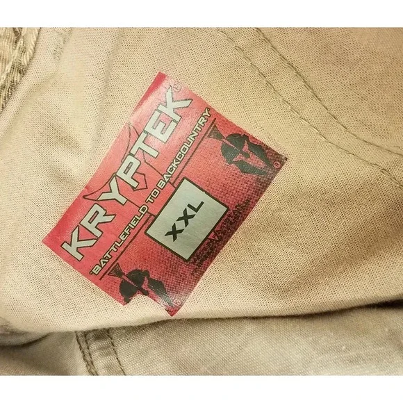 Kryptek Highlander Pants Men 2XL Camo Cargo Hunting Utility Outdoors NWOT